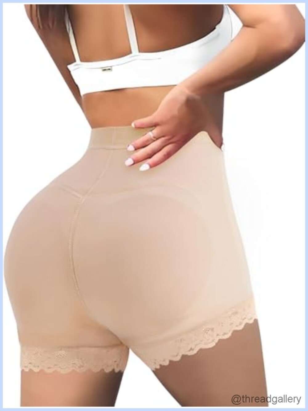 Padded Shapewear Panties Butt Lifting Tummy Control Hip Enhancer
